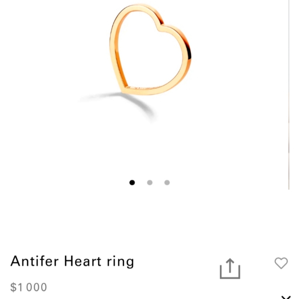 Repossi 18k Solid Yellow Gold Ring - image 1